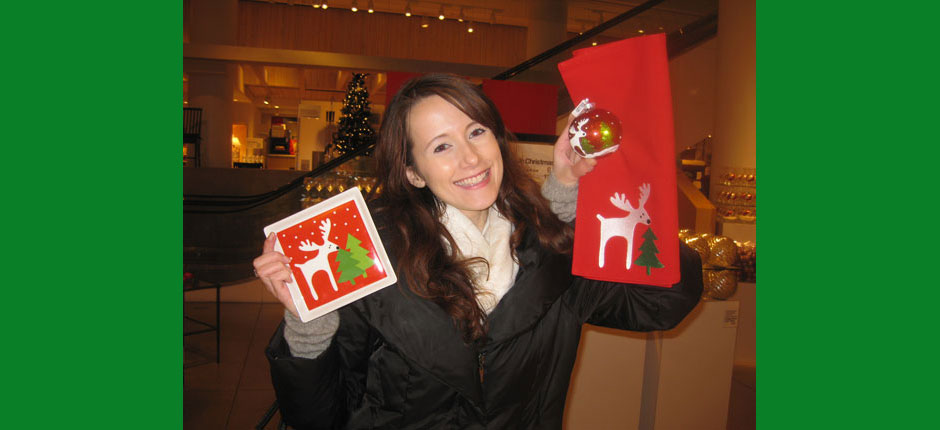 Still tilting, but Christmas does that to a person.